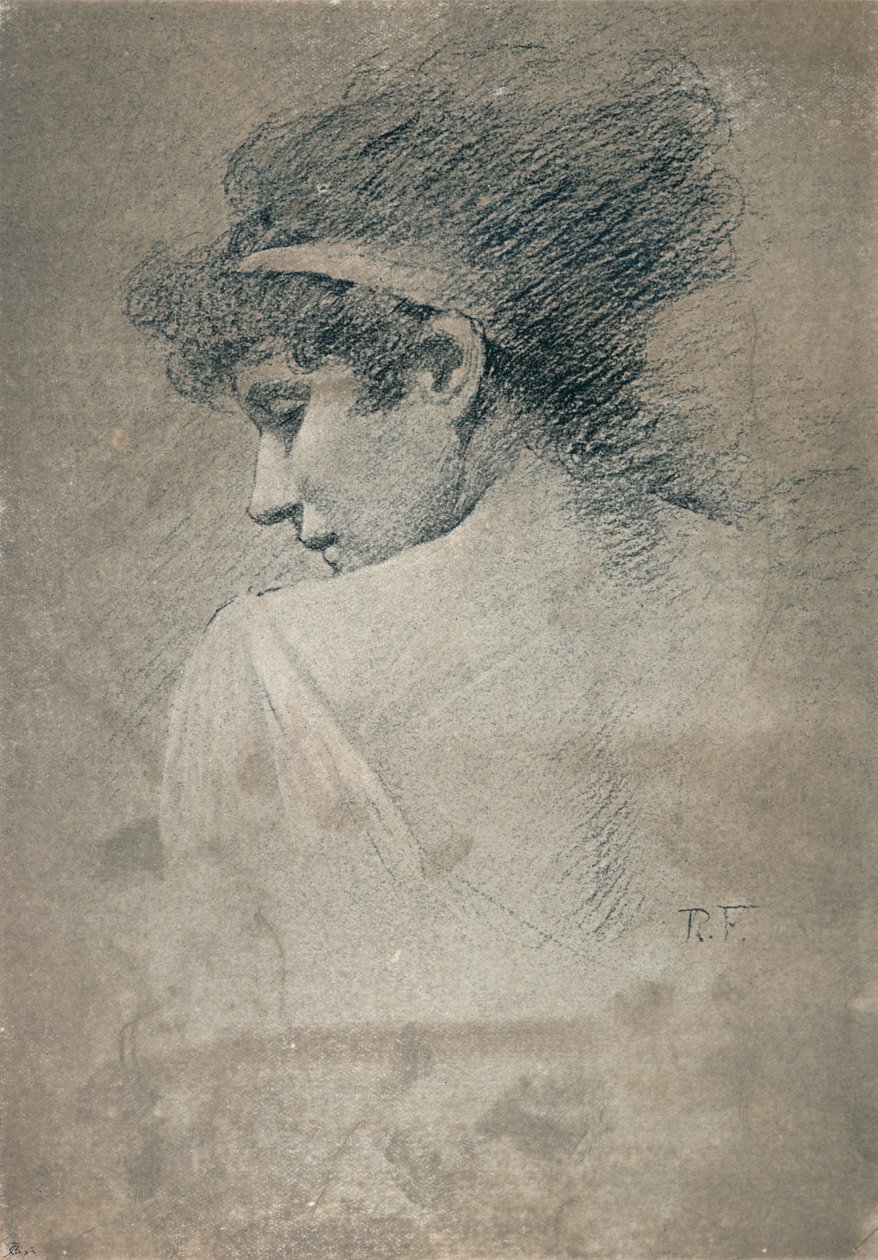 स्त्री अध्ययन, c1895, 1897 द्वारा रॉबर्ट फाउलर