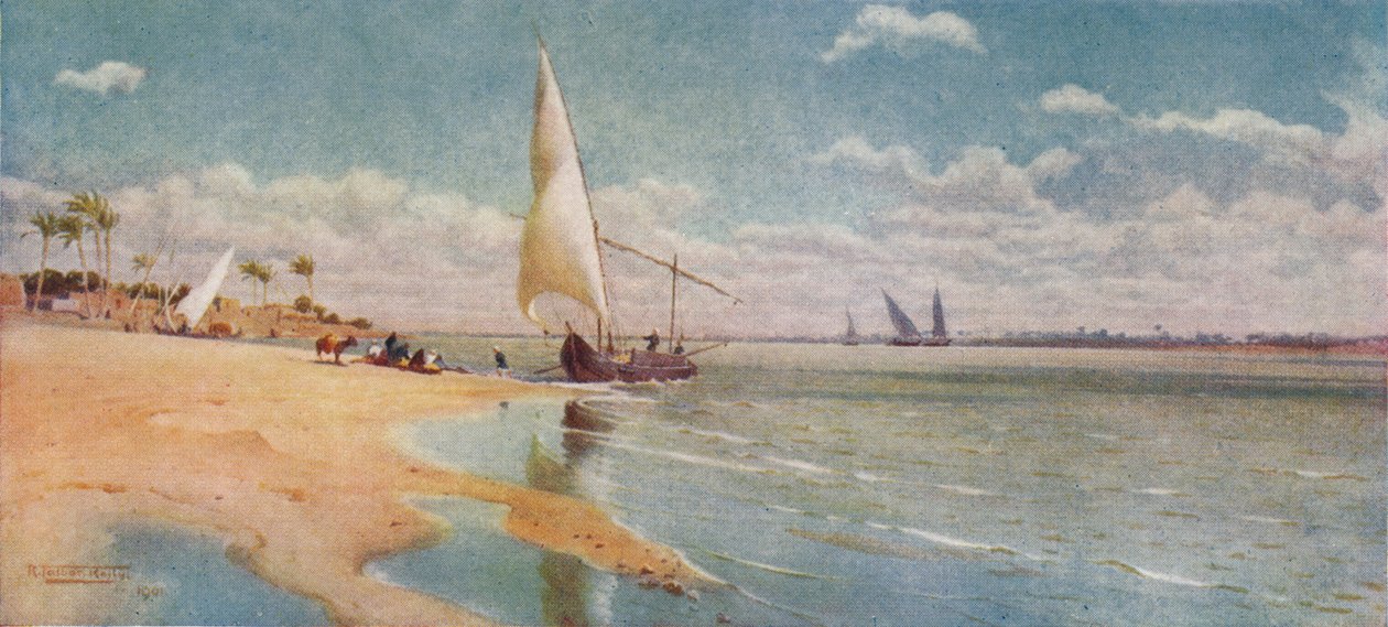 ए ब्रीज़ डे अयाट में, c1880, 1904 द्वारा रॉबर्ट जॉर्ज टैलबोट केली