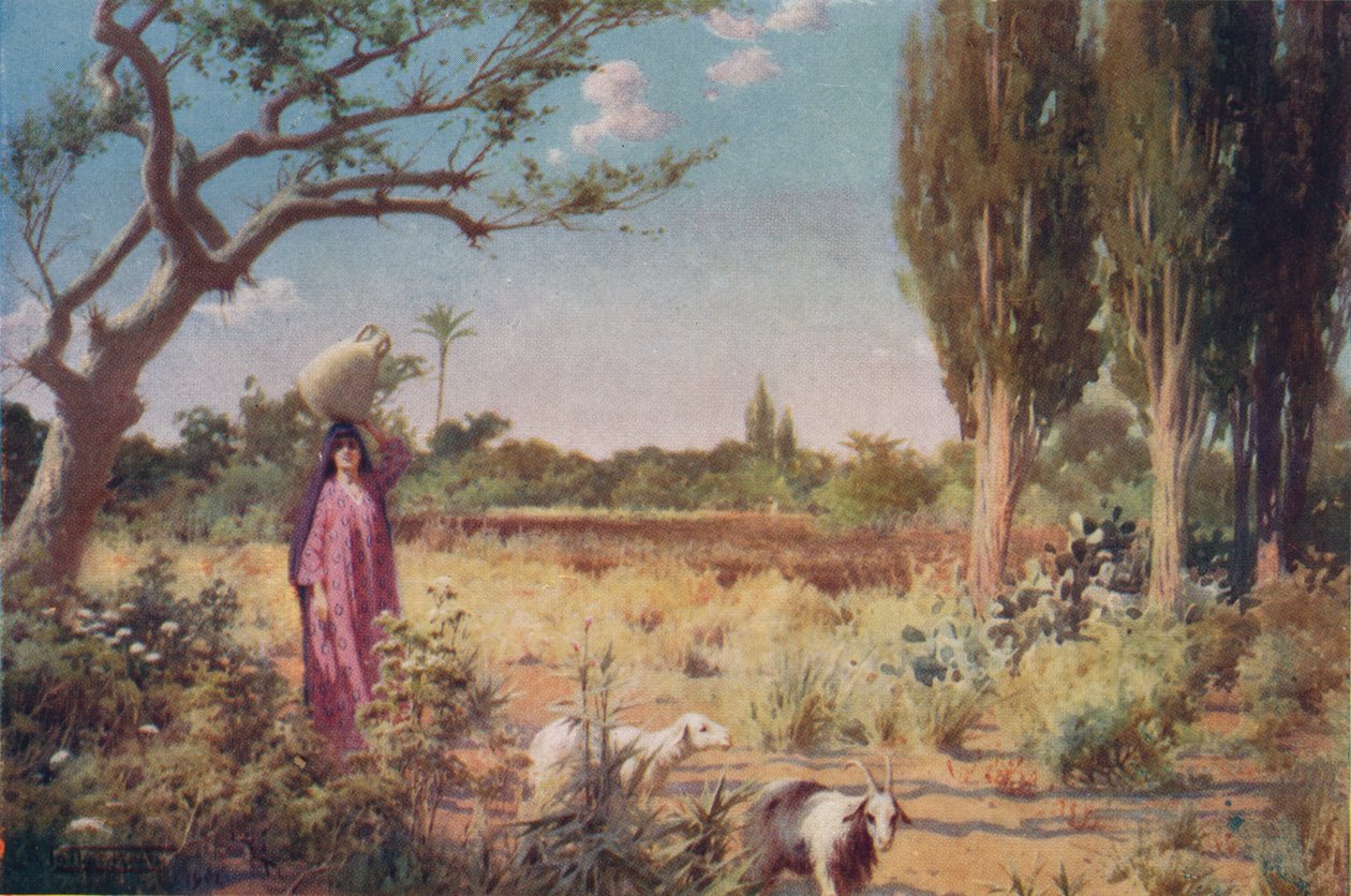 दमेट्टा के पास एक पादरी, c1880, 1904 द्वारा रॉबर्ट जॉर्ज टैलबोट केली