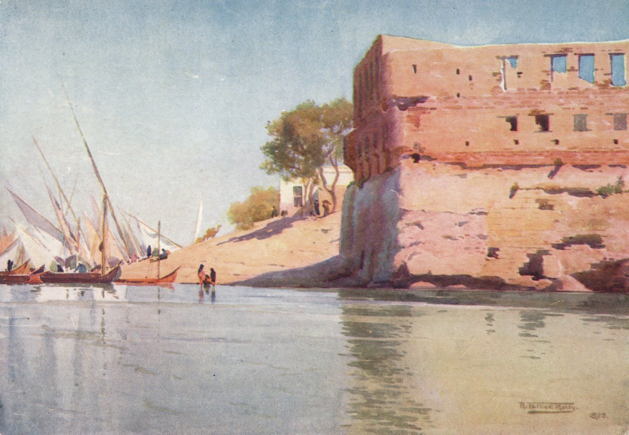 मिट गमर में एक बर्बाद पैलेस, c1880, 1904 द्वारा रॉबर्ट जॉर्ज टैलबोट केली