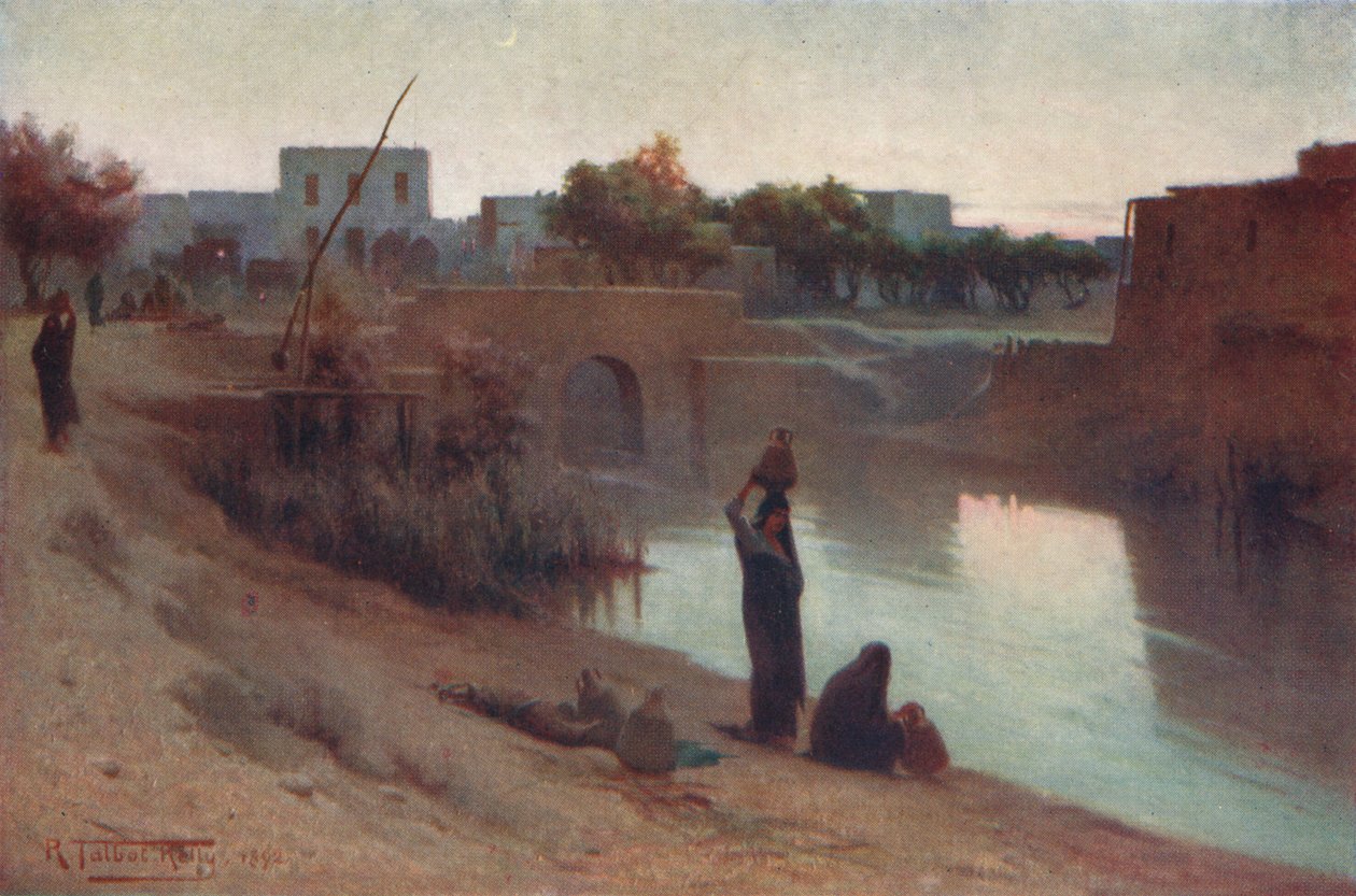 फाकस पर शाम, c1880, 1904 द्वारा रॉबर्ट जॉर्ज टैलबोट केली