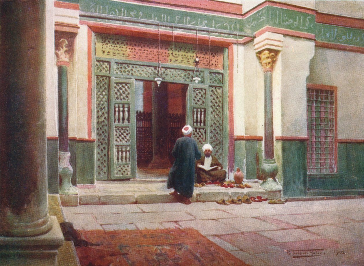 सुल्तान केलुन की मस्जिद में ग्रिल, c1880, 1904 द्वारा रॉबर्ट जॉर्ज टैलबोट केली
