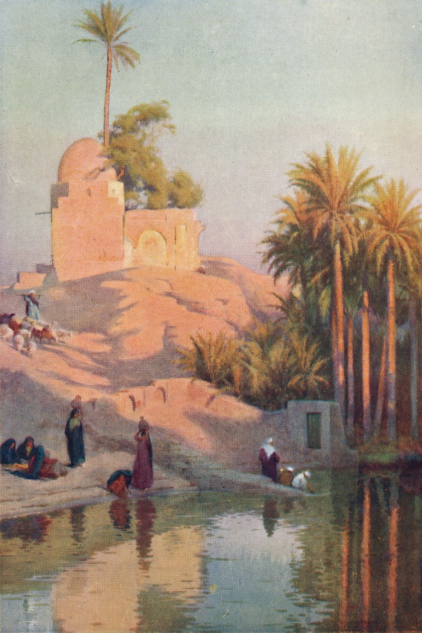 फेयूम के ओएसिस में, c1880, 1904 द्वारा रॉबर्ट जॉर्ज टैलबोट केली
