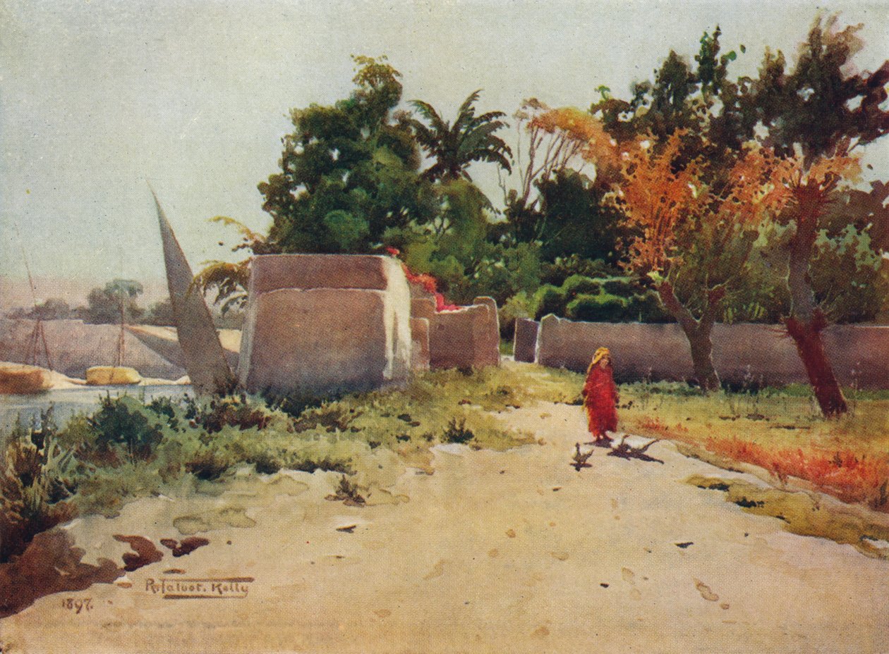 रोडा द्वीप पर, c1880, 1904 द्वारा रॉबर्ट जॉर्ज टैलबोट केली
