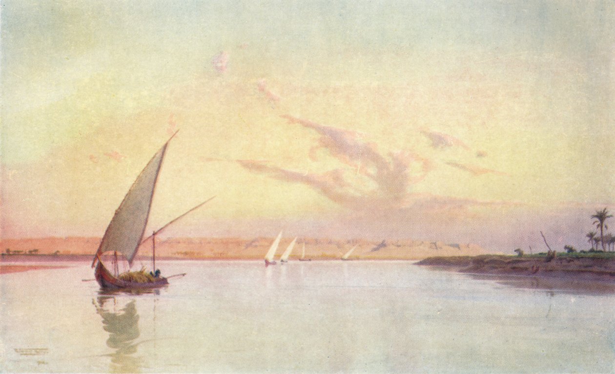 टेल-एल-अमरना, अपर साइड, c1880, 1904 द्वारा रॉबर्ट जॉर्ज टैलबोट केली