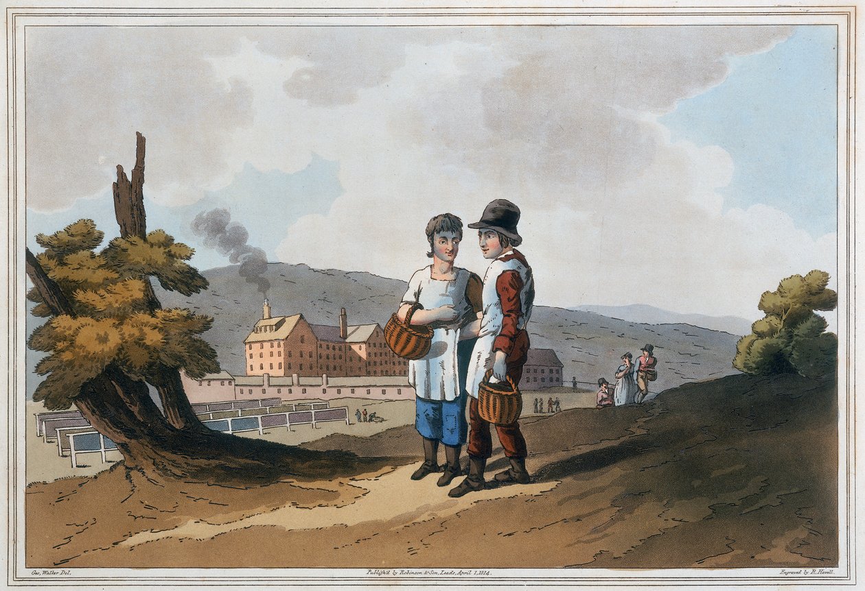 बाल कारखाना श्रमिक, 1814 द्वारा रॉबर्ट हेवेल