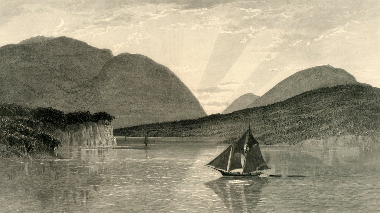 माउंट डेजर्ट, कोस्ट ऑफ मेन, 1872। द्वारा रॉबर्ट हिंसेलवुड