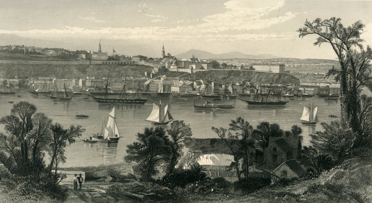 क्यूबेक, 1874 द्वारा रॉबर्ट हिंसेलवुड