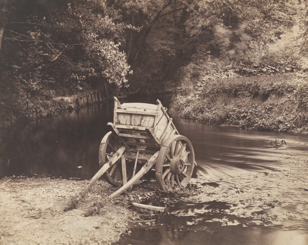 मोल की घाटी में, 1855। द्वारा रॉबर्ट हॉवलेट