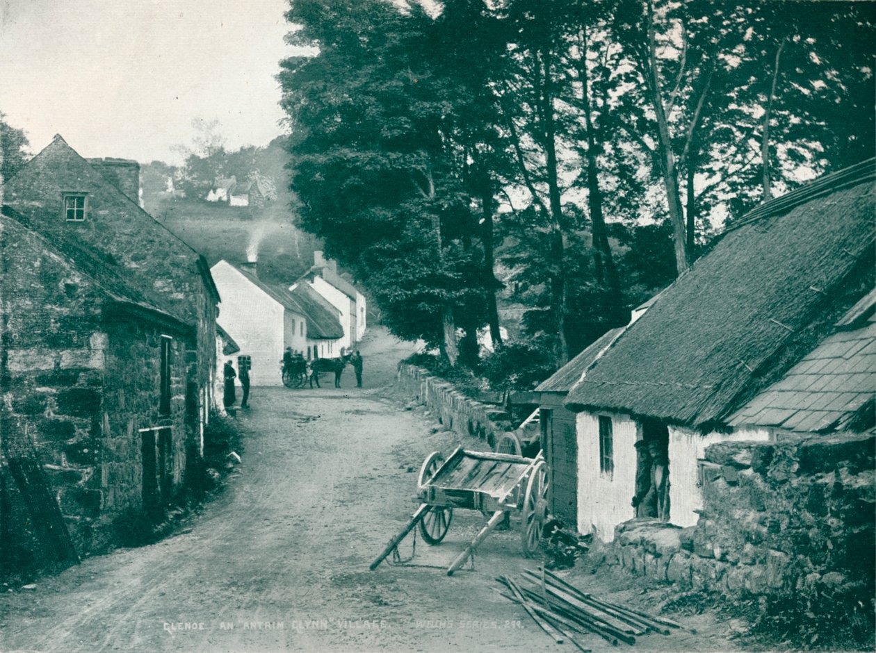 ग्लेनो: एन एंट्रिम ग्लिन विलेज, c1903 द्वारा रॉबर्ट जॉन वेल्च