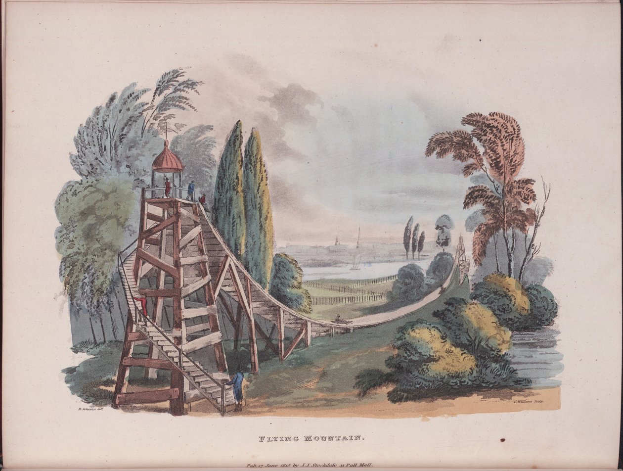 लिटिल रूस, 1815 में फ्लाइंग माउंटेन मॉन्टैग्नस रसेस द्वारा रॉबर्ट जॉनसन