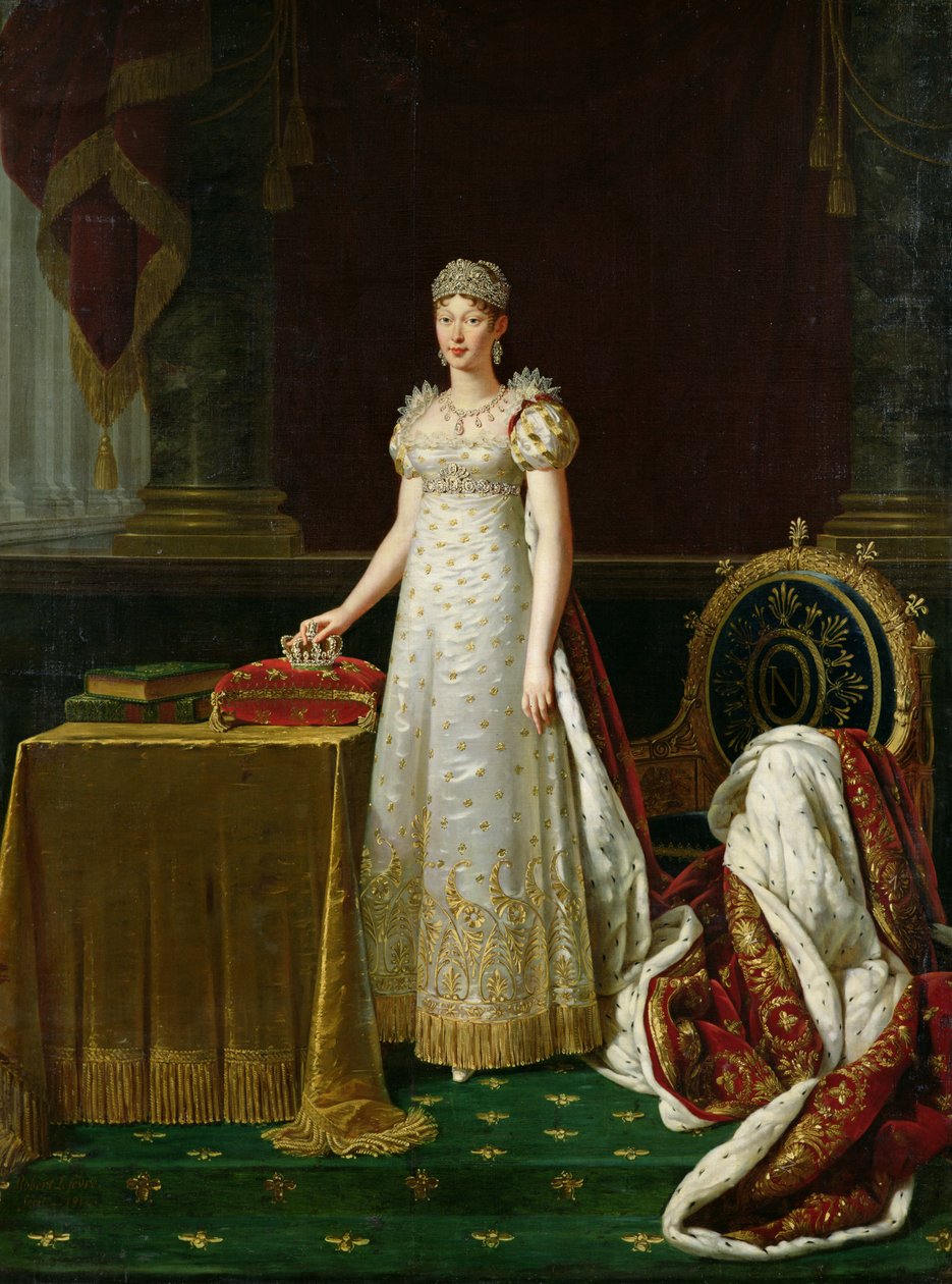 हैबबर्ग लोरेन, 1814 की मैरी-लुईस (1791-1847) द्वारा रॉबर्ट लेफ़ेवरे