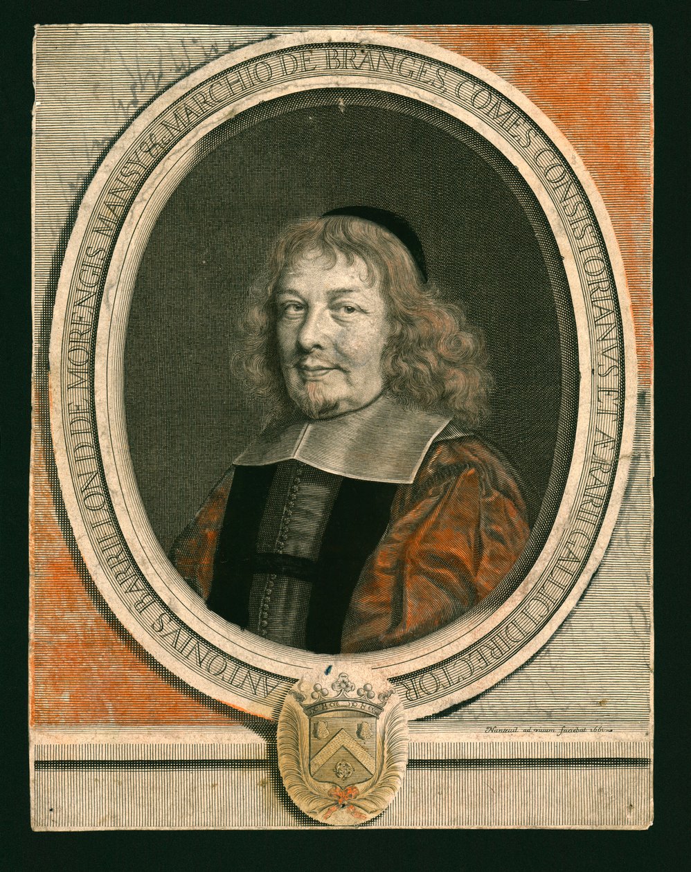 मोरंगिस के एंटोनी बैरिलॉन, c1661। द्वारा रॉबर्ट नेंटुइल
