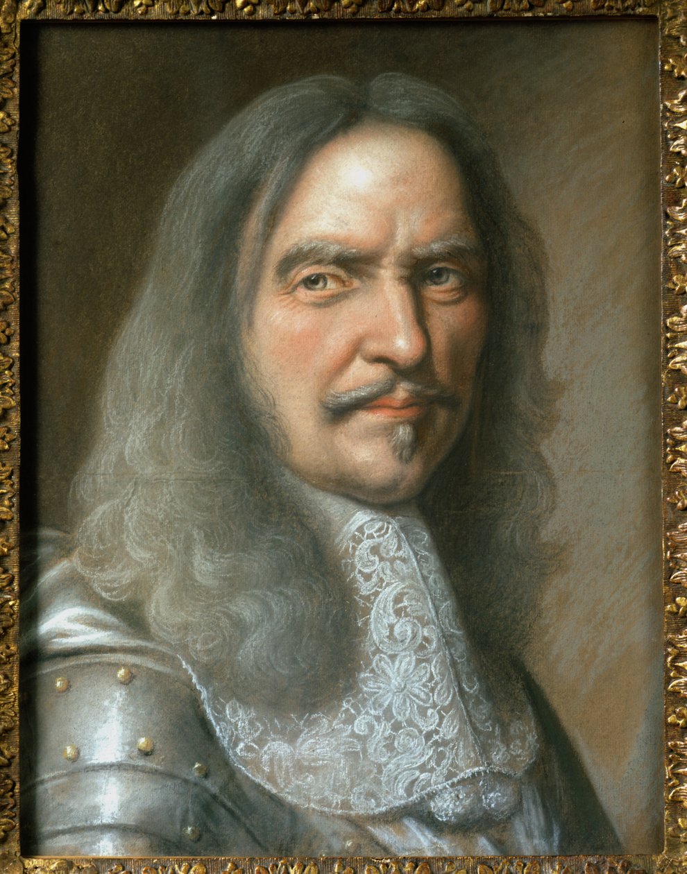 टॉवर ऑफ हेनर ऑफ औवर्गेन (1611-75) टुरेन का विस्काउंट (कागज पर पेस्टल) द्वारा रॉबर्ट नेंटुइल