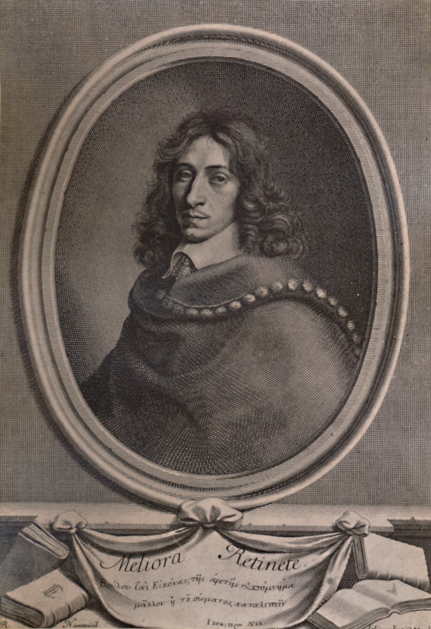 जॉन एवलिन, अंग्रेजी लेखक, माली और डायरीकार, c1650 1894 द्वारा रॉबर्ट नेंटुइल