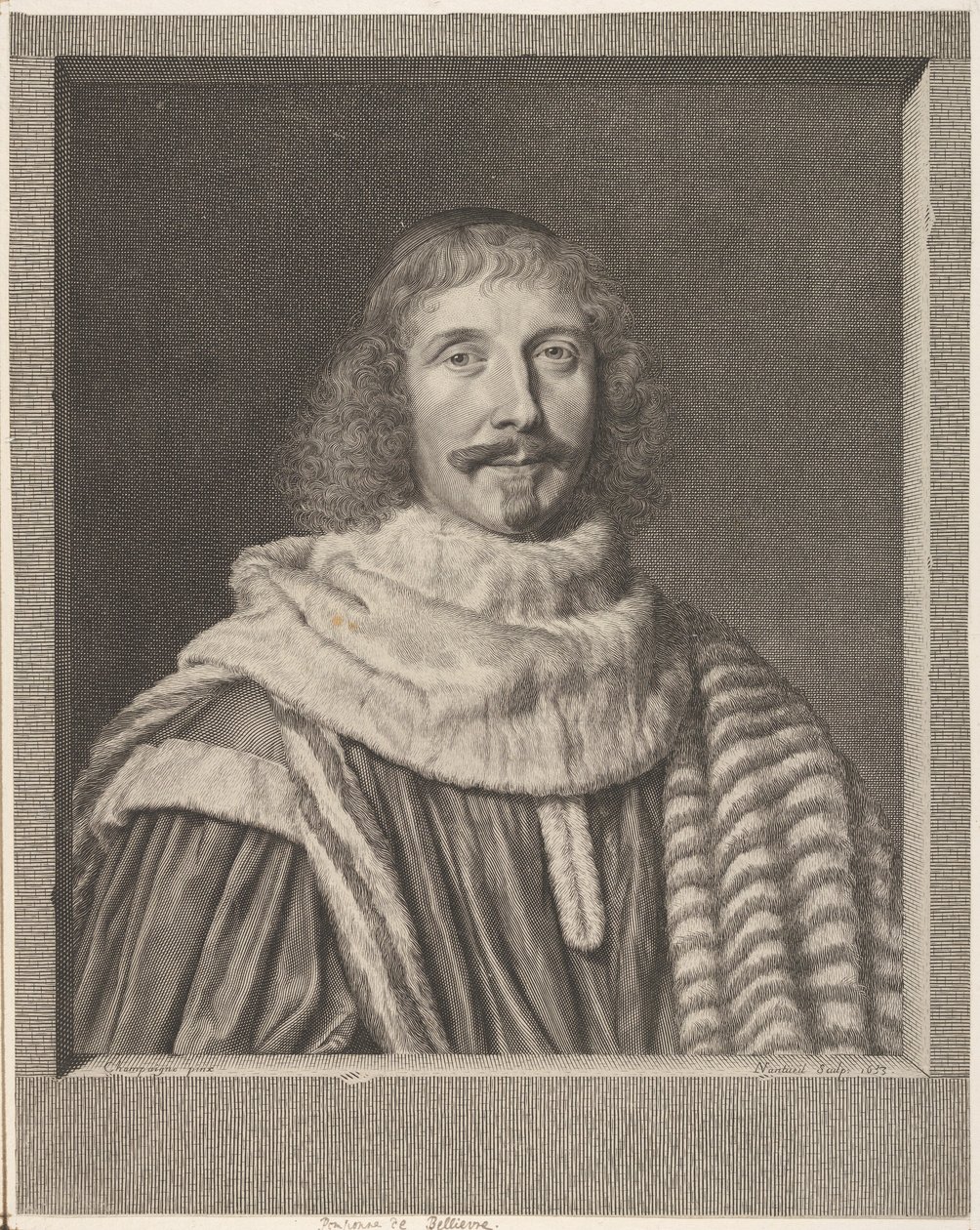 पोम्पोन II डी बेलिवर, 1653। द्वारा रॉबर्ट नेंटुइल