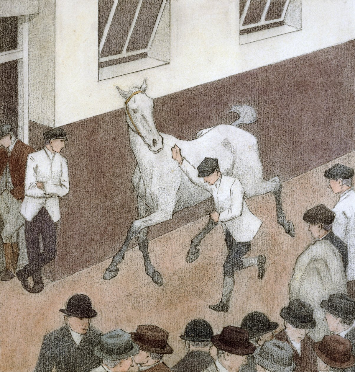 पेस, एल्ड्रिज दिखा रहा है, c.1914 द्वारा रॉबर्ट पोलहिल बेवन