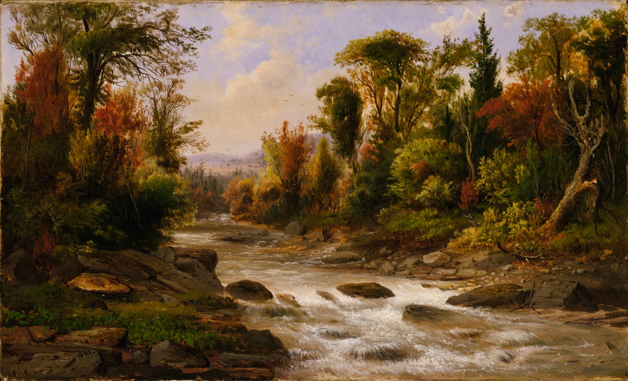 सेंट एनीज़ पर, पूर्वी कनाडा, 1863, 1865। द्वारा रॉबर्ट सेल्डन डंकनसन
