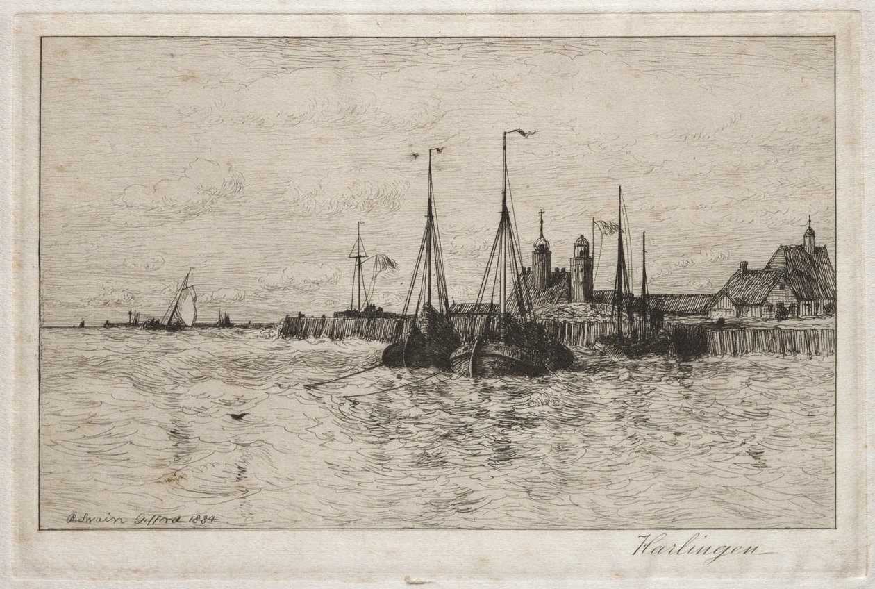हरलिंगन, 1884। द्वारा रॉबर्ट स्वेन गिफोर्ड