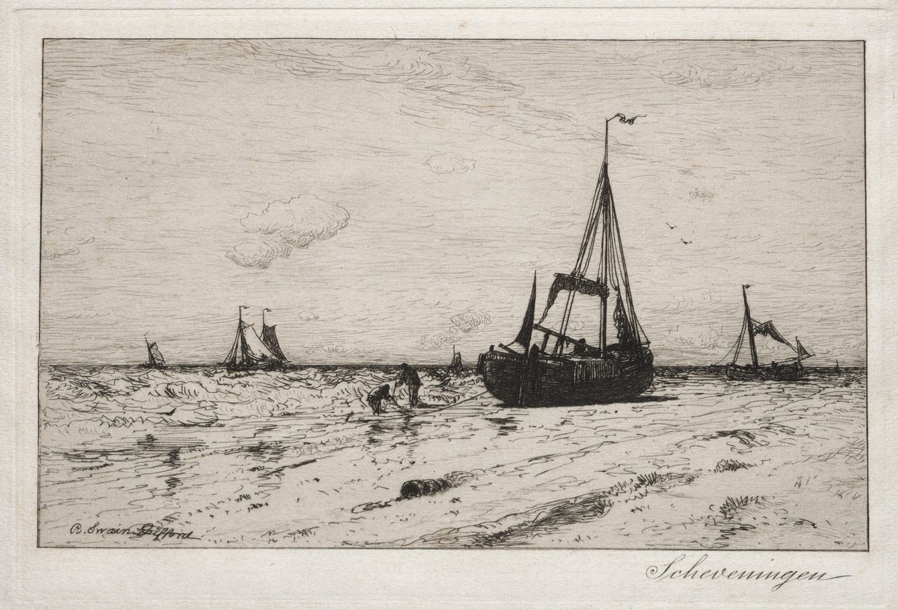 Scheveningen। द्वारा रॉबर्ट स्वेन गिफोर्ड