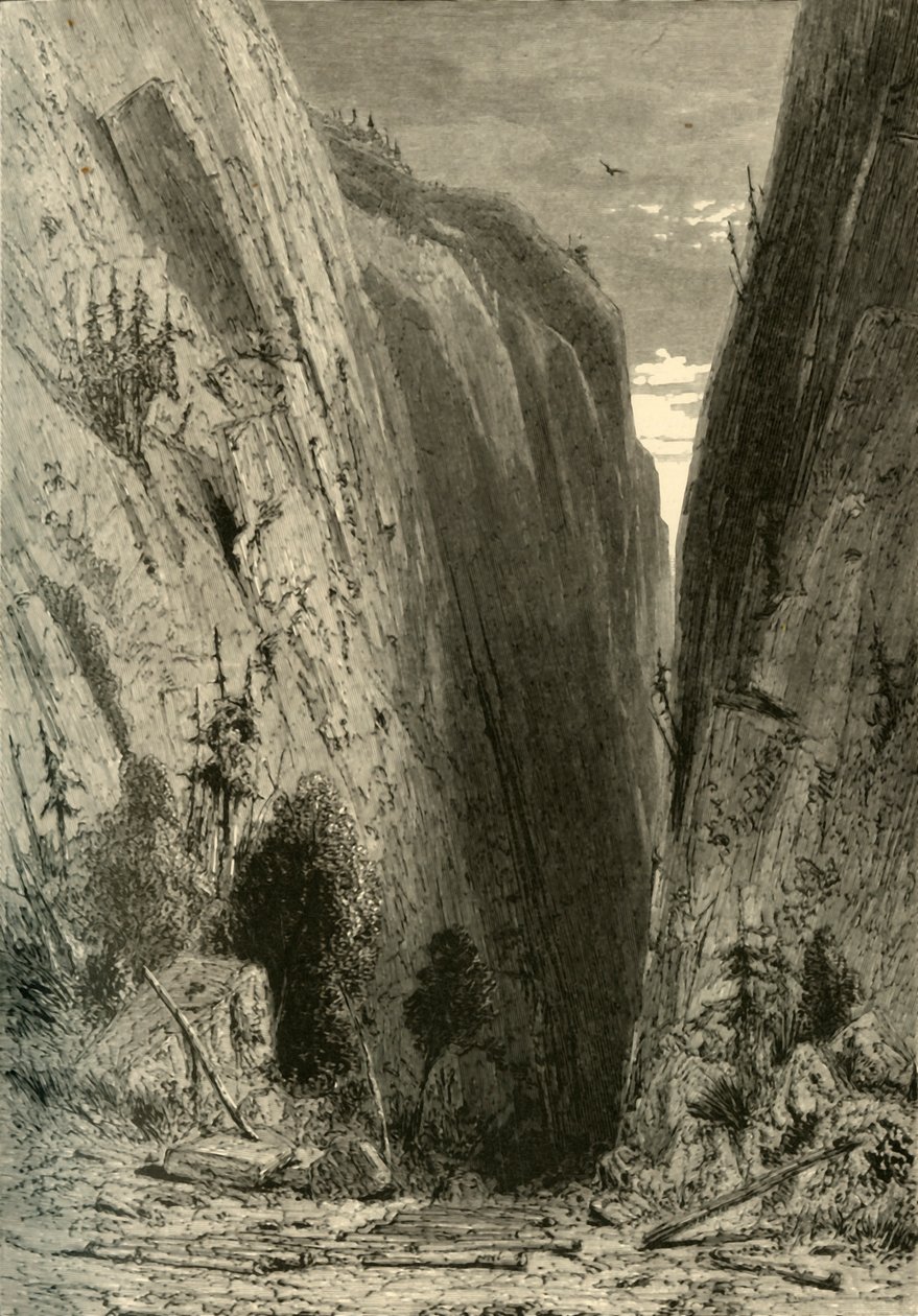 उम्पक्वा कैनन, 1872। द्वारा रॉबर्ट स्वेन गिफोर्ड