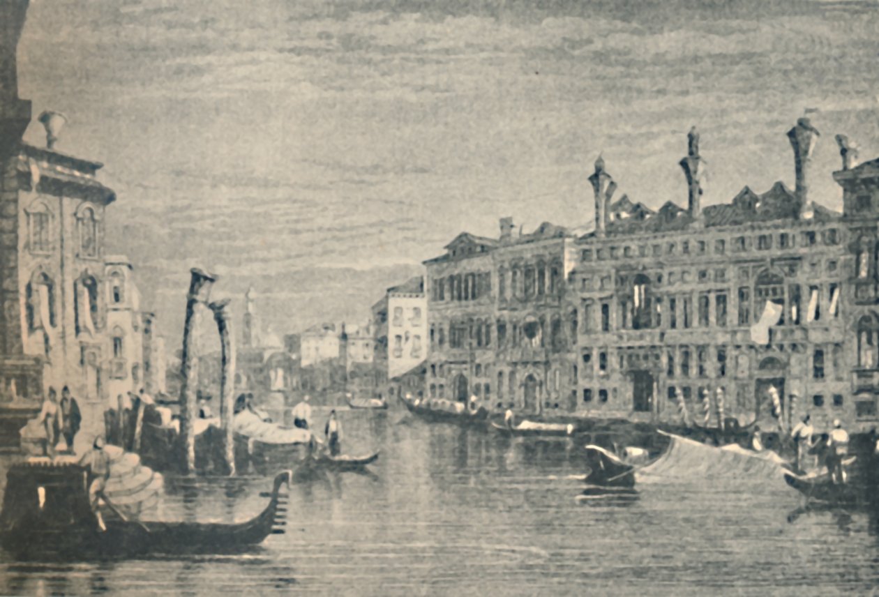 पलाज़ो मोकेनिगो, 1830, 1925। द्वारा रॉबर्ट वालिस