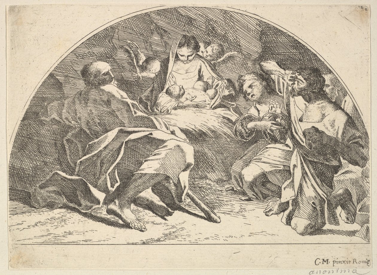 जन्म, 1680-1743। द्वारा रॉबर्ट वैन ऑडेनेरडे