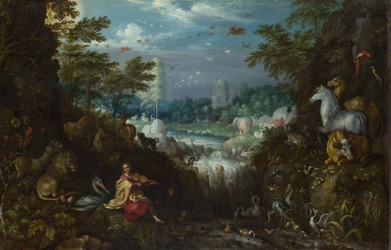 ऑर्फियस, 1628 द्वारा Roelant Savery
