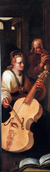 सेलिस्ट, 1609 द्वारा Roelof van Zyll