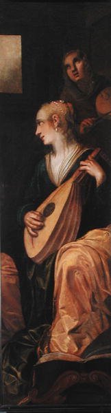 ल्यूट खिलाड़ी, 1609 द्वारा Roelof van Zyll