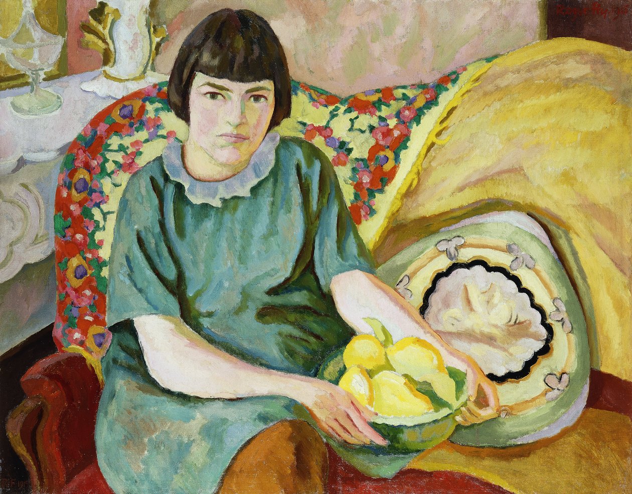 Zoum Van den Eeckhoudt, 1915 का चित्र द्वारा रोजर एलियट फ्राई