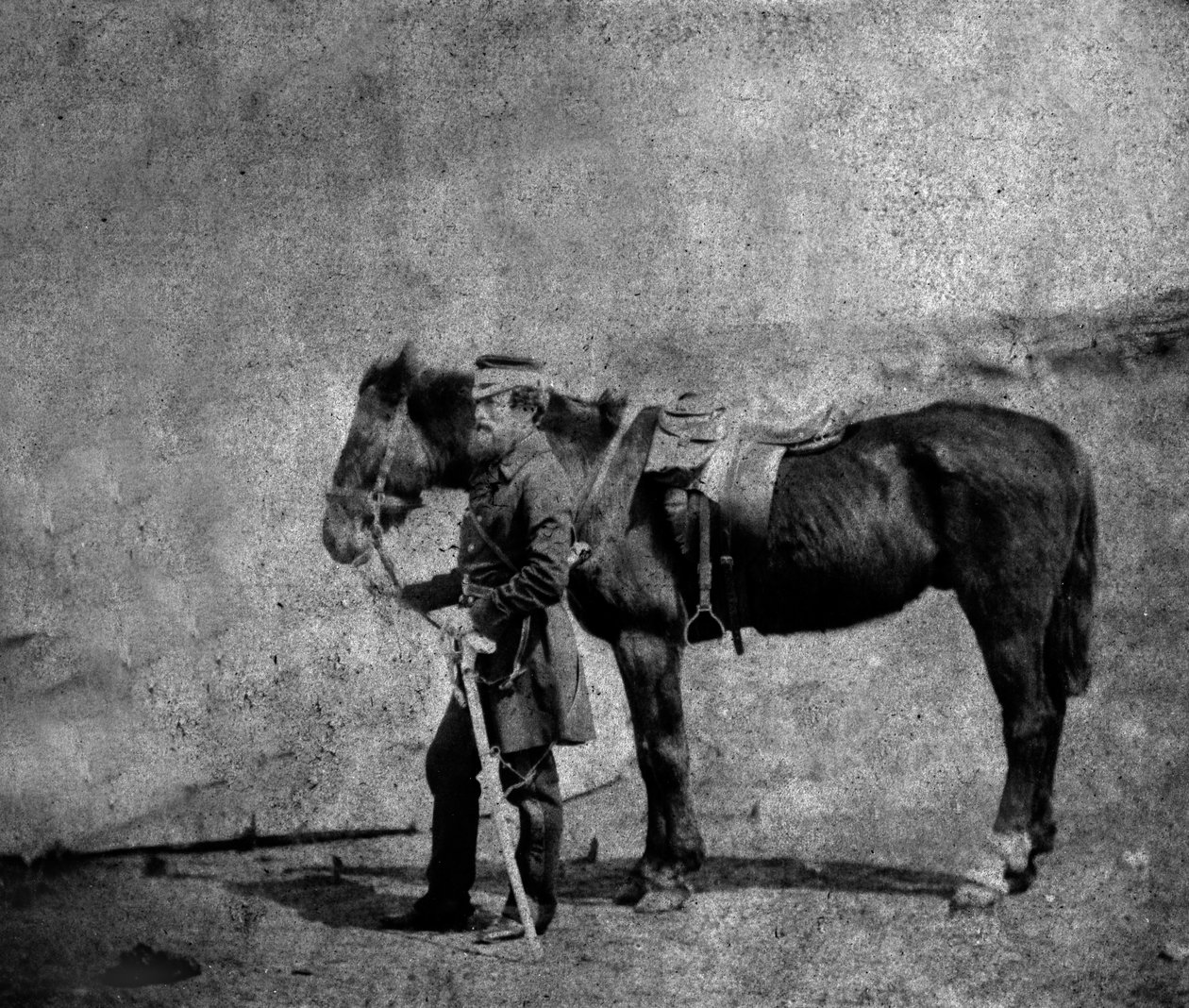 कप्तान आर्थर लेयर्ड, 1855 द्वारा रोजर फेंटन