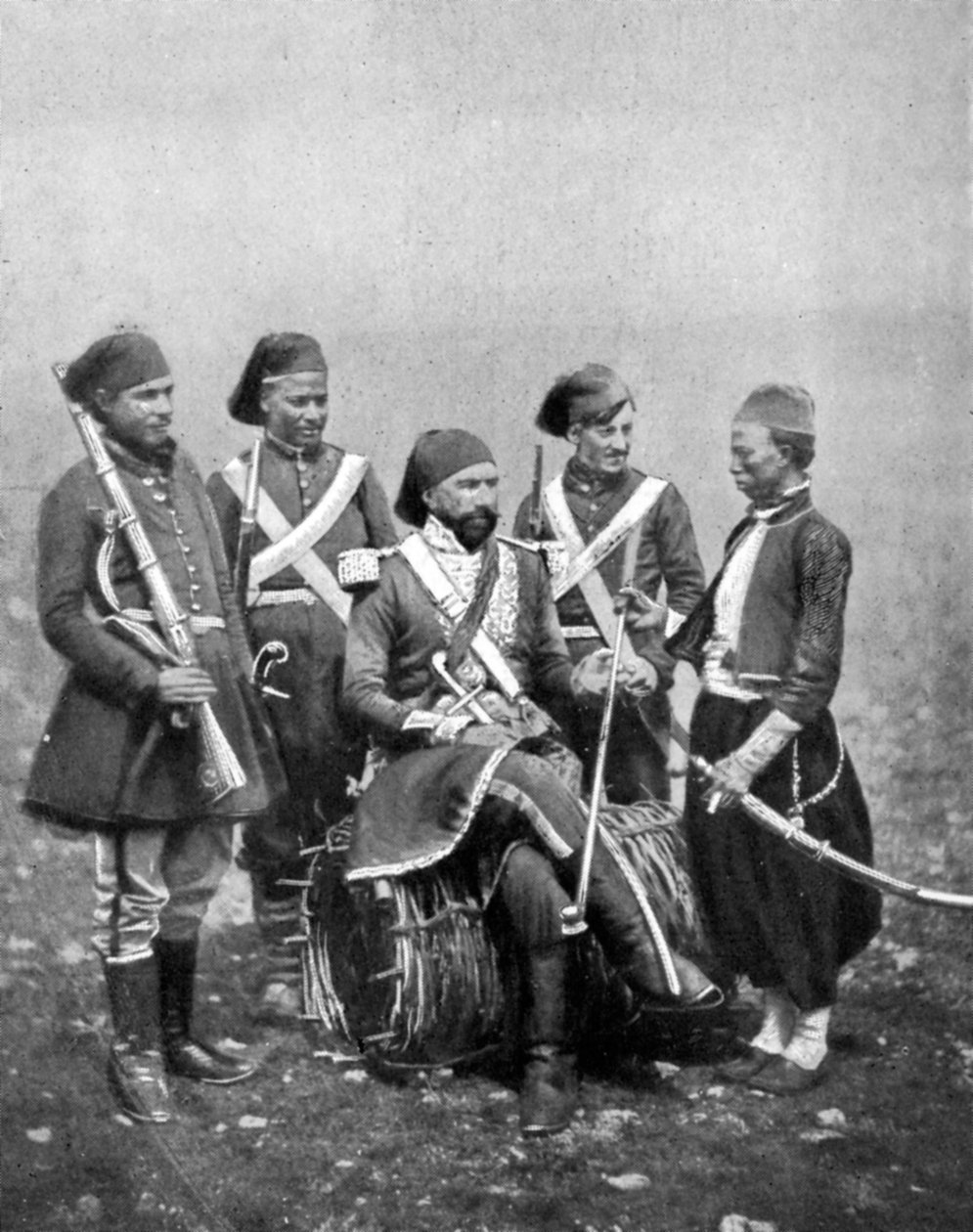 इस्माइल पाशा, मिस्र का खेडिव, c1860s। द्वारा रोजर फेंटन