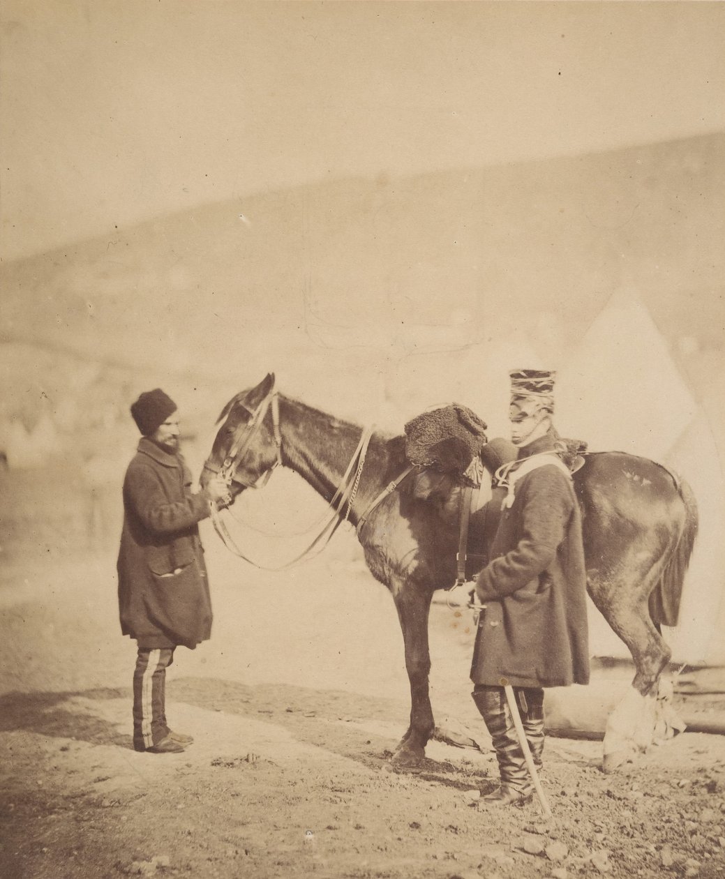 मेजर जनरल एएच किंग, 1855। द्वारा रोजर फेंटन