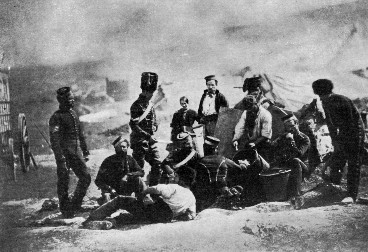 8 वीं हुस्सर, क्रीमियन युद्ध, 1855, 1951 का कुक हाउस द्वारा रोजर फेंटन