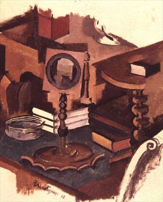 एक टेबल का कोना: 'द कॉन्जुगल लाइफ' के लिए अध्ययन द्वारा रोजर डी ला फ्रेस्नाय