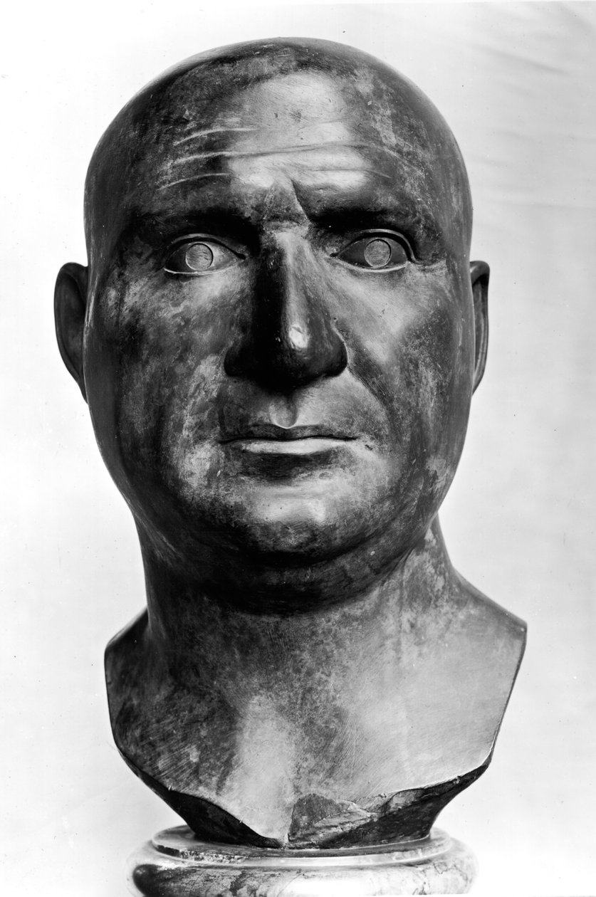 Scipio (237-183 ईसा पूर्व) (कांस्य) के पोर्ट्रेट द्वारा उपन्यास