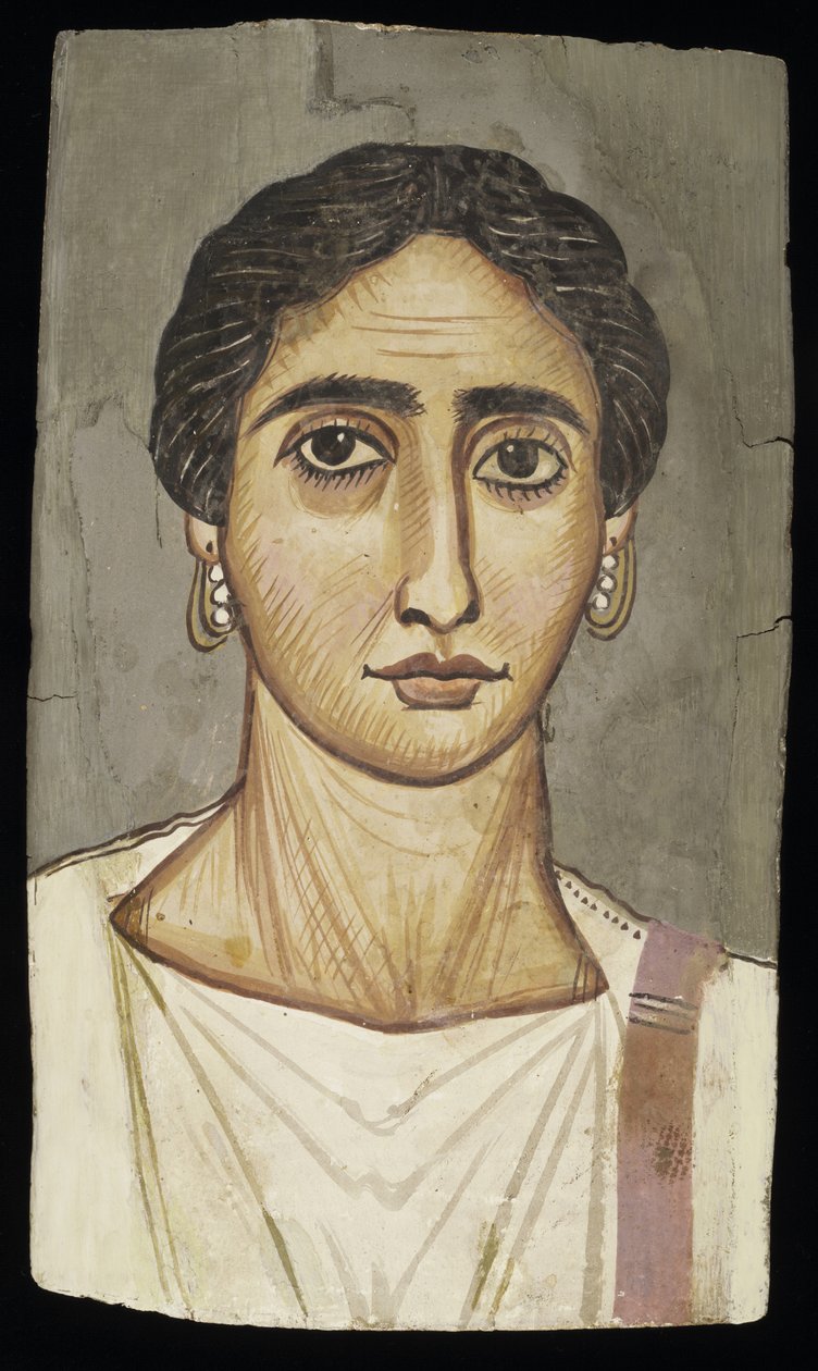 महिला का चित्रण, c.300 ई। द्वारा उपन्यास