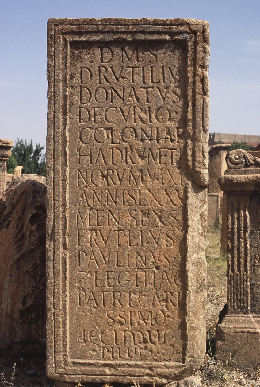 Stela द्वारा रोमन इंपीरियल काल