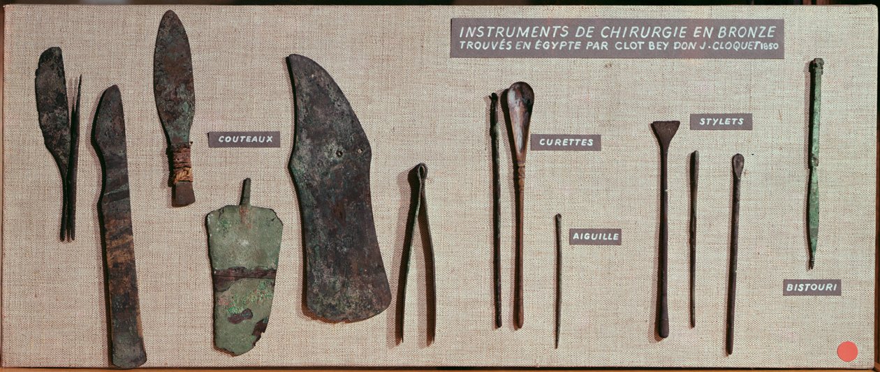 मिस्र में एंटोनी बारथेलेमी क्लॉट बीवाई (1793-1868) (कांस्य) द्वारा पाया गया द्वारा रोमन काल मिस्री