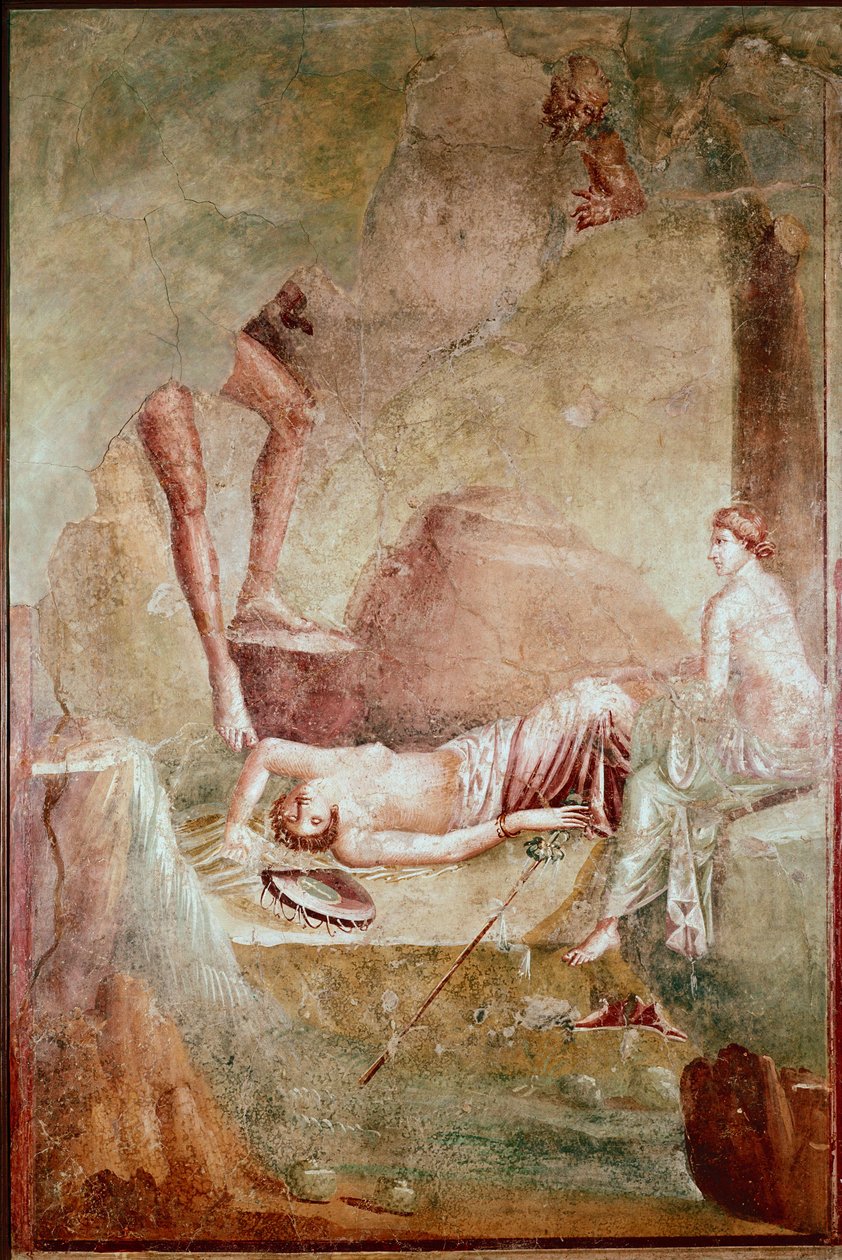 ड्रंक स्लीपिंग मेनाद (फ्रेस्को .) द्वारा उपन्यास