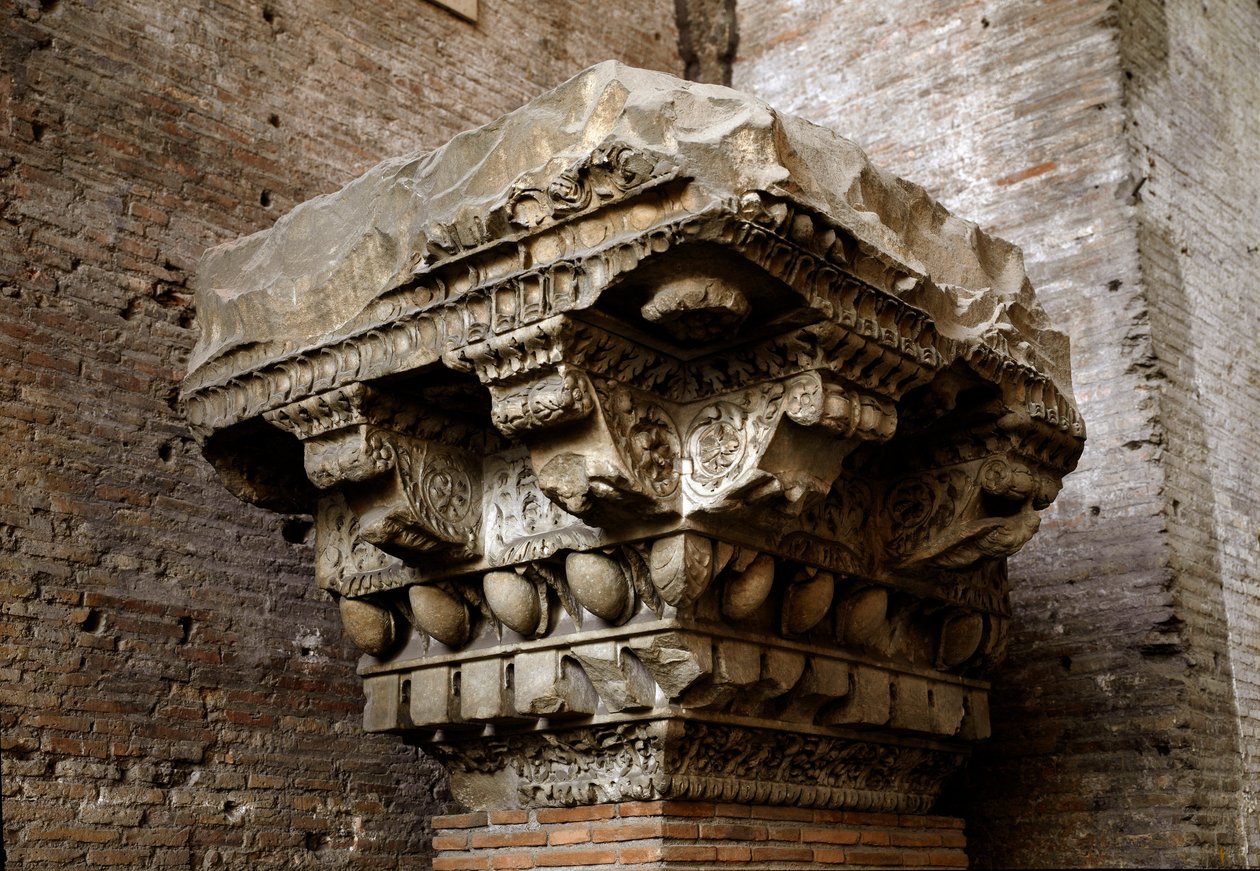 रोमन कला: कंगनी का टुकड़ा। पहली सदी। राष्ट्रीय रोमन संग्रहालय (या टर्म), रोम द्वारा उपन्यास