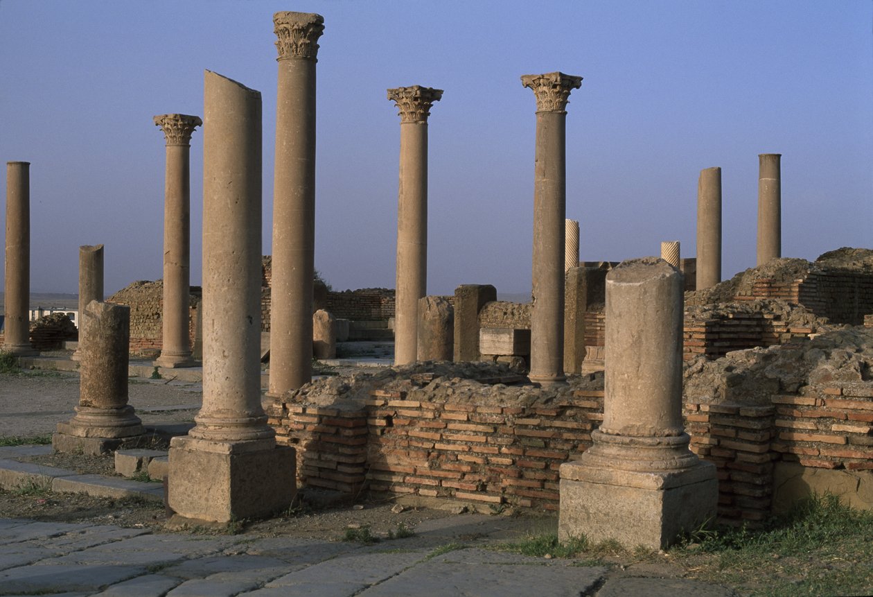 लाइब्रेरी का दृश्य, c.100 ईस्वी, उच्च शाही अवधि (27 ईसा पूर्व -395 ईस्वी) द्वारा रोमन इंपीरियल काल