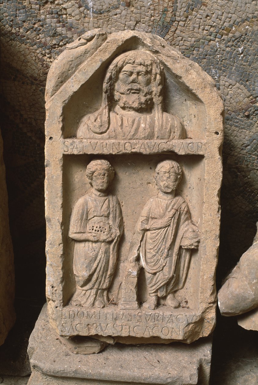 शनिवार, उच्च शाही अवधि (27 ई.पू.-395 ई.प.) को समर्पित वेला स्टेला द्वारा रोमन इंपीरियल काल
