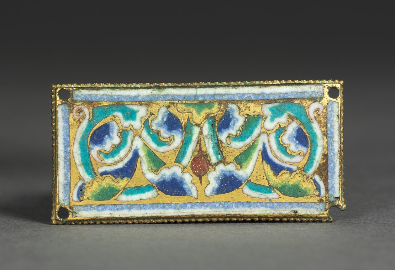 एक अवशेष तीर्थ से पट्टिका, c.1180-1190 द्वारा रोम देशवासी