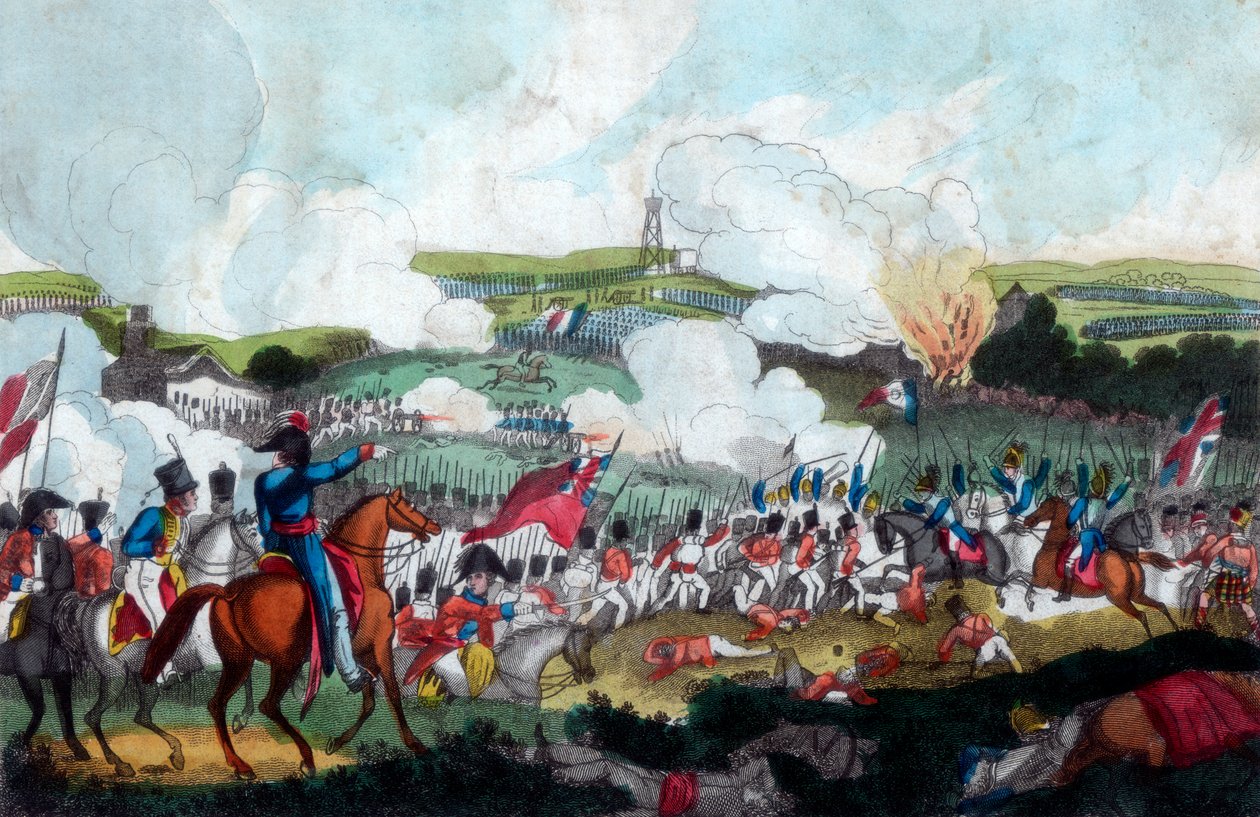 वाटरलू की लड़ाई, 1815 1816 द्वारा रोमनी