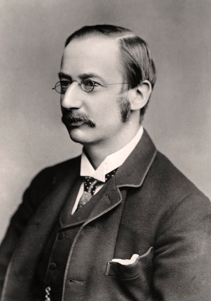 सर फ्रेडरिक ब्रिज 1844-1924, अंग्रेजी संगीतकार, 1907। द्वारा रोटरी फोटो