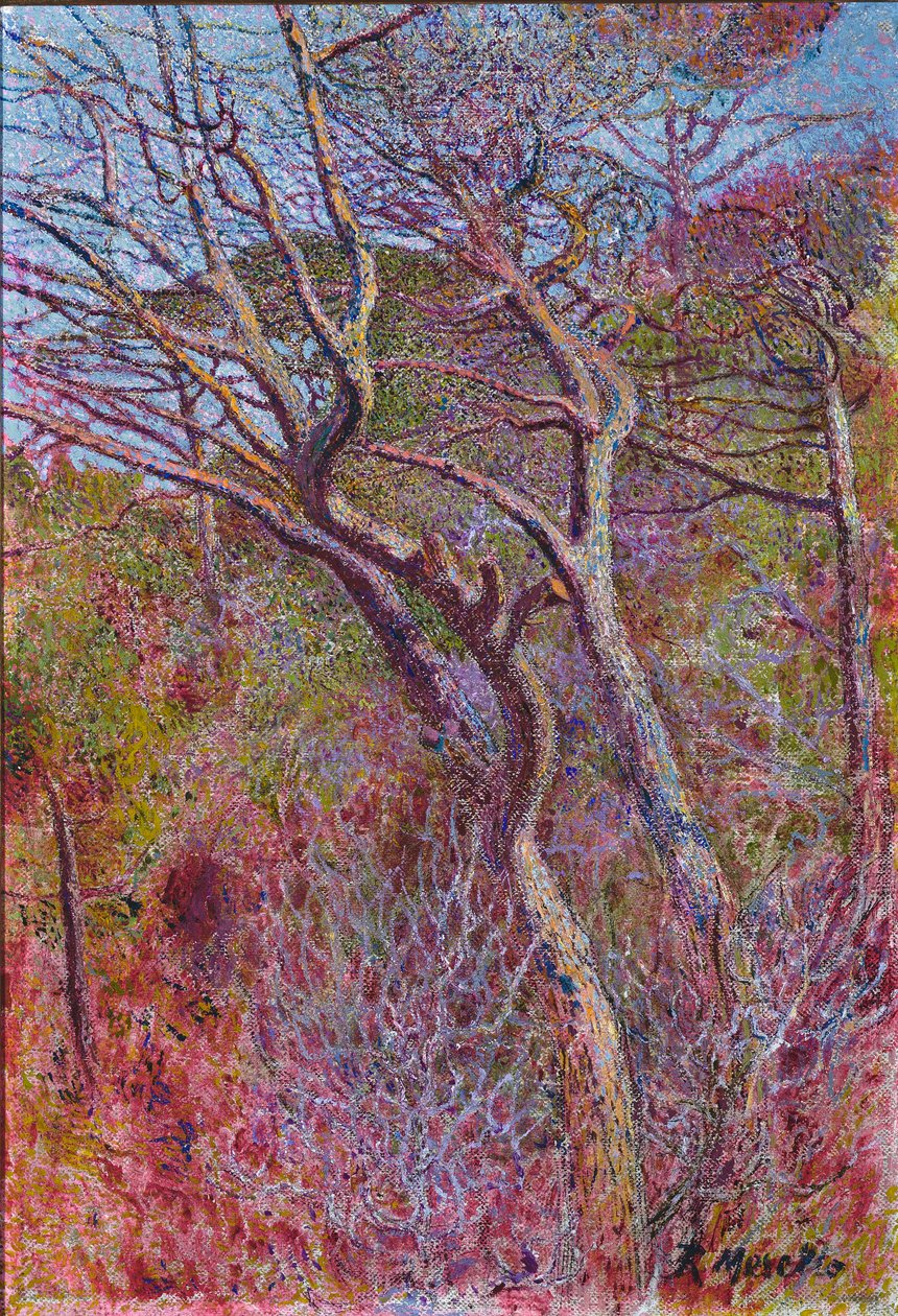 लैंडस्केप, स्टूडियो, c.1907 द्वारा रुबाल्डो मेरेलो