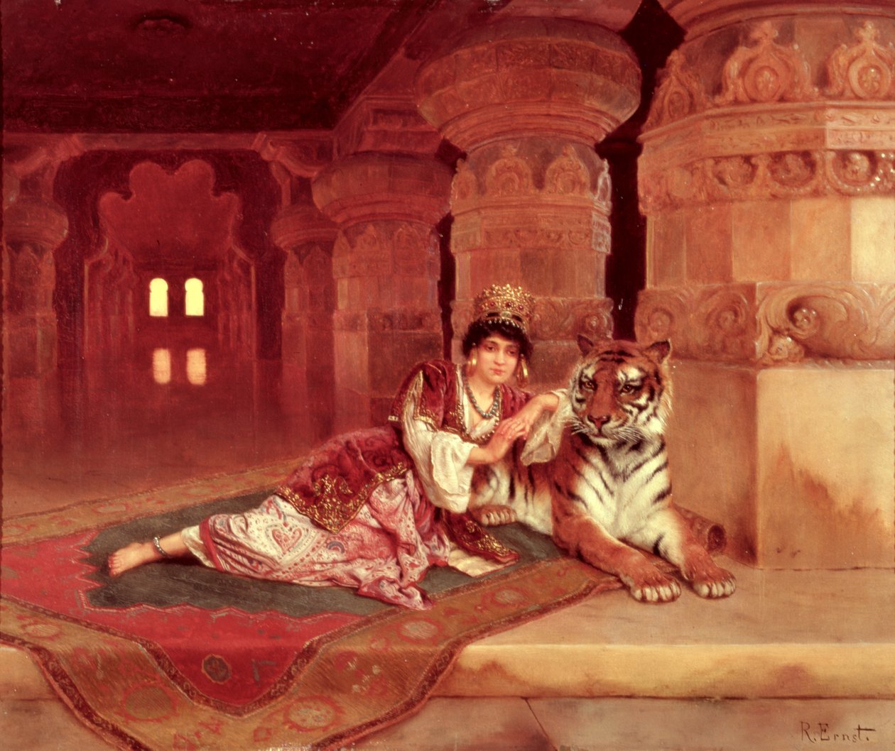 शबा की रानी द्वारा रूडोल्फ अर्न्स्ट