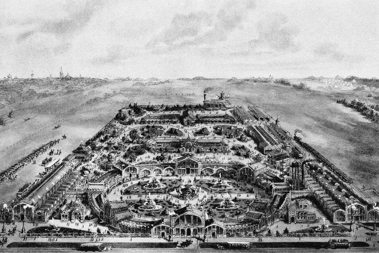 1882 का अखिल रूसी प्रदर्शनी, खोडनका, मास्को, रूस द्वारा रूसी स्कूल